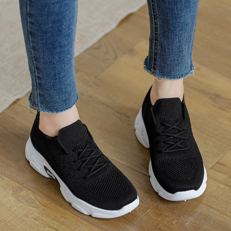 Student Casual Sneaker Thick Bottom Female